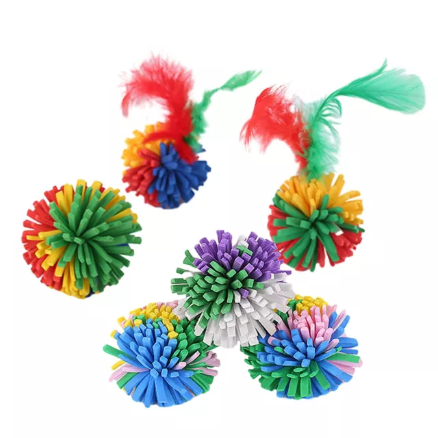 Bouncy Balls For Cats Colorful Cat Toy Balls for Bouncy Fun Bouncy  Cat toy