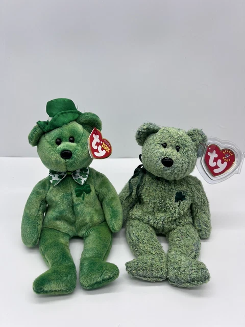 Two At Patrick’s Day / Irish Beanie Babies New With Tags