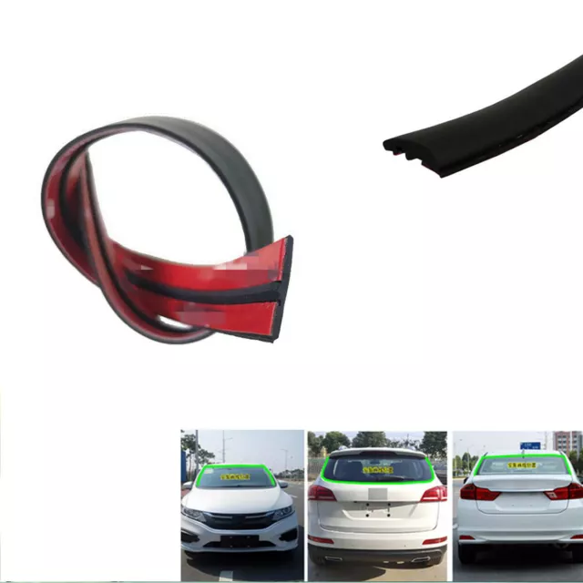 Rubber Seal Strip Soundproof Edge Trim Weatherstrip For Car Windshield Sunroof