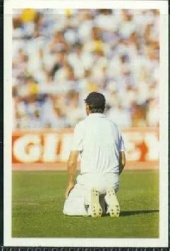 Scarsa carta commerciale di Graham Gooch, cricket 1986