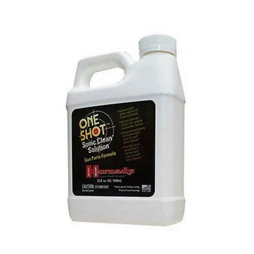 HORNADY ONE SHOT Sonic Clean Solution, 1 Quart Gun Cleaner Solution