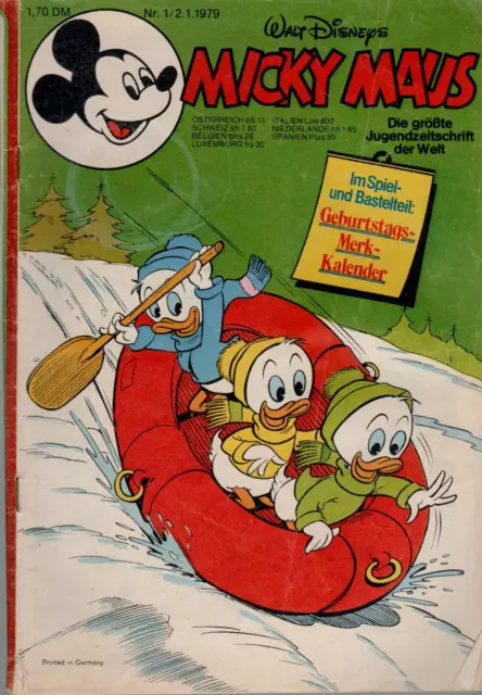 Micky Maus   Sie Wählen  Heft aus 1979  ab 5 auktionen portofrei