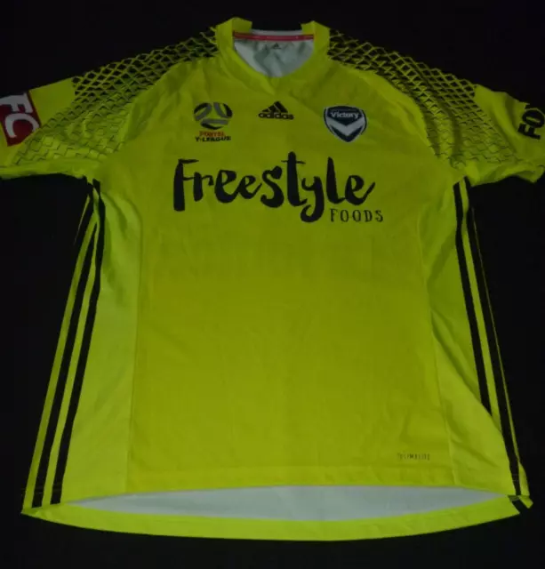 #1623 MELBOURNE VICTORY A-League Adidas Jersey Size Large #1