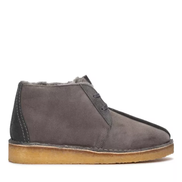 Grey desert hotsell clarks