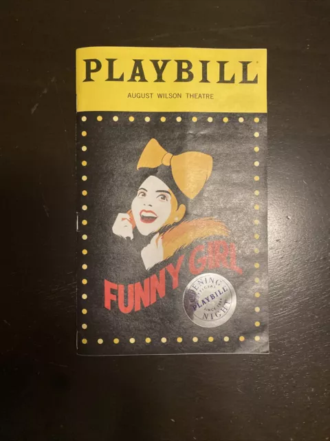 Opening Night Funny Girl The Musical Broadway Playbill