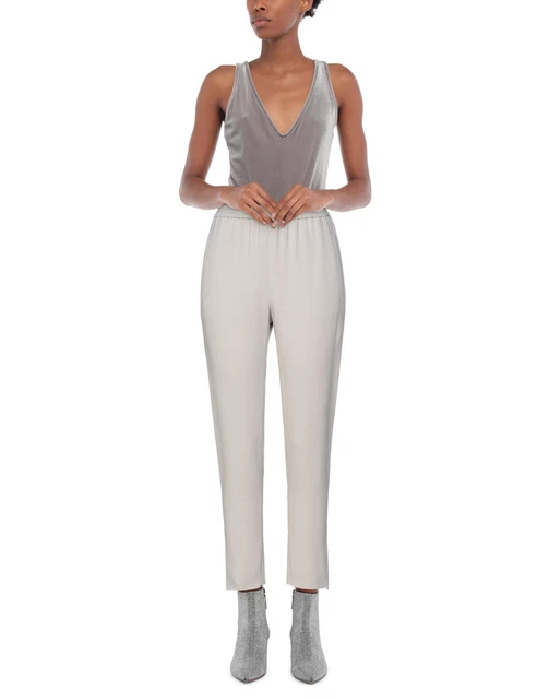 RRP €440 STELLA MCCARTNEY Trousers US6-8 IT42 S Stretch Zipped Cuffs Cropped