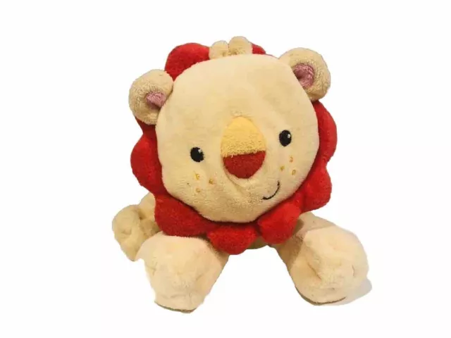 Fisher Price Lion Lovey Plush Rattle Soft Cuddle Baby Toy 6" 2013 Replacement