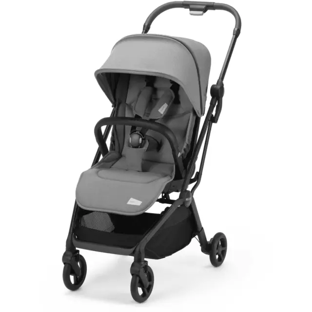 Kinderwagen RECARO Kompakter Buggy flexible LexaElite Prime Silent Grau SEHR GUT