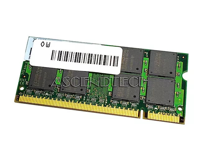 Elpida 1Gb 2Rx8 Ddr2 Sodimm Pc2-5300S Laptop Memory Module Ebe11Ud8Aesa-6E-E 2