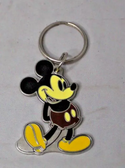 Mickey Mouse Keychain Walt Disney 2017 Plasticolor #4124