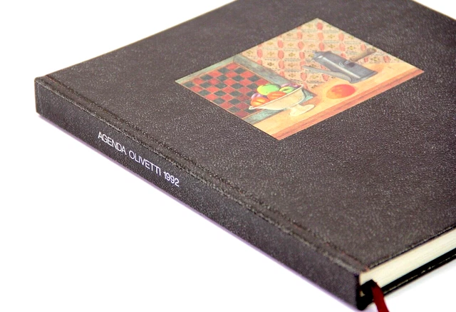 Daily Planner Agenda Vintage da Collezione Olivetti Originale 1992 Raro