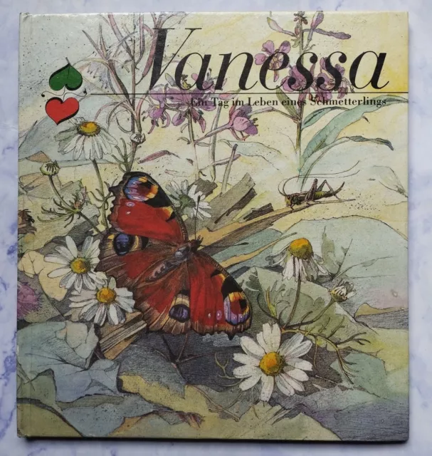 Vanessa-Ein Tag im Leben eines Schmetterlings-Tagpfauenauge-DDR Kinderbuch