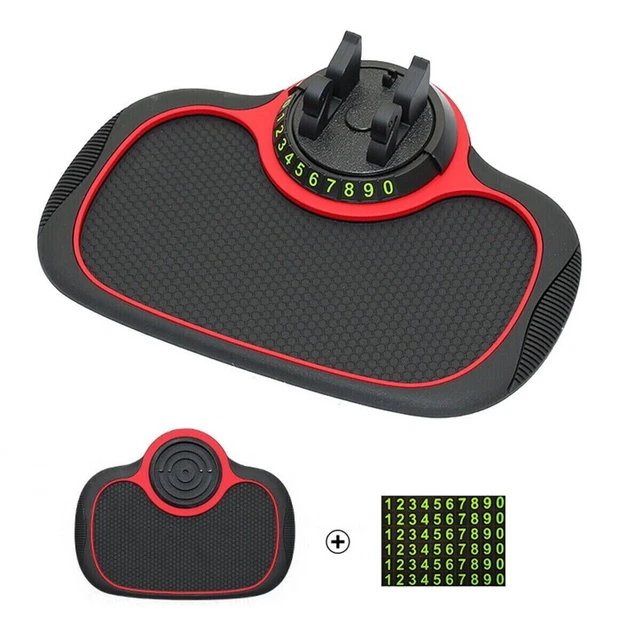 Phone Holder Car Anti Skid Pad Stand Non-Slip Dashboard Mount Mat Number Parking 3
