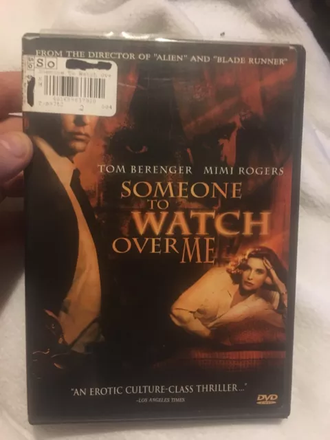 Someone to Watch Over Me (DVD, 1999, Widescreen Closed Caption Multiple...