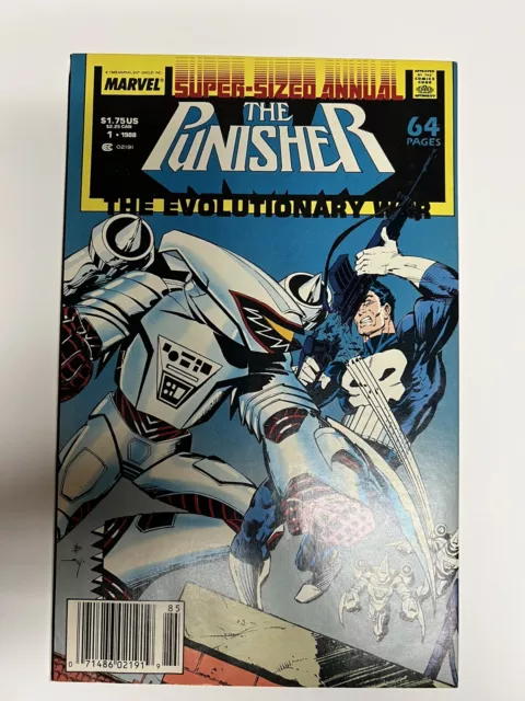 Marvel - The Punisher  - Annual # 1 - The Evolutionary War - 1988.