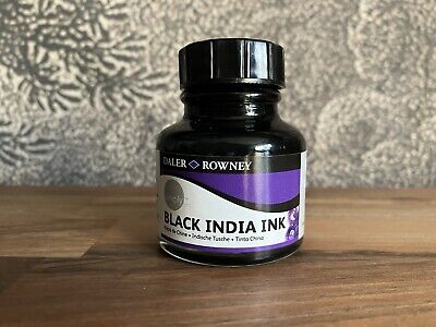 Tinta negra india Daler-Rowney Simply Artists 29,5 ml
