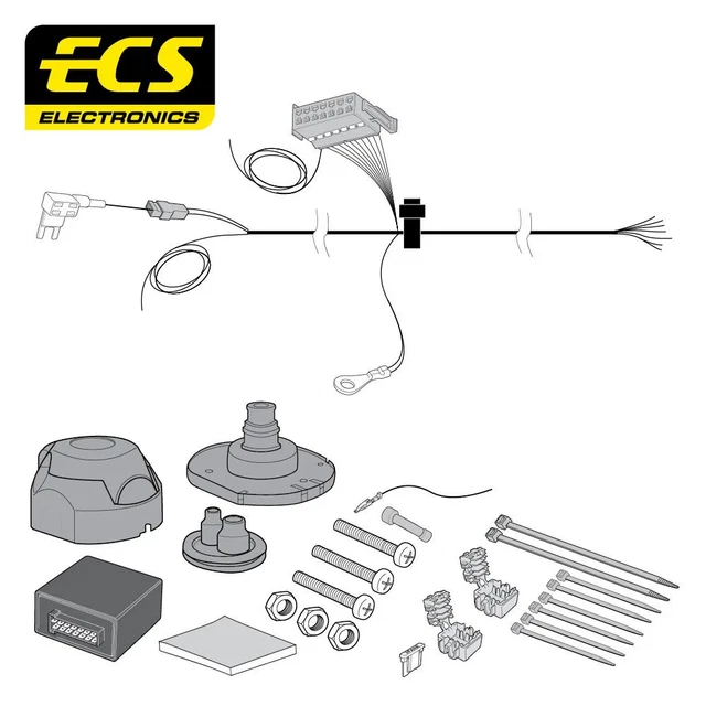 Westfalia 13-Pin Electric Kit For Audi A6 Allroad, Avant, Saloon (from 02/18) And Audi A7 Sportback (from 04/18 - View #3