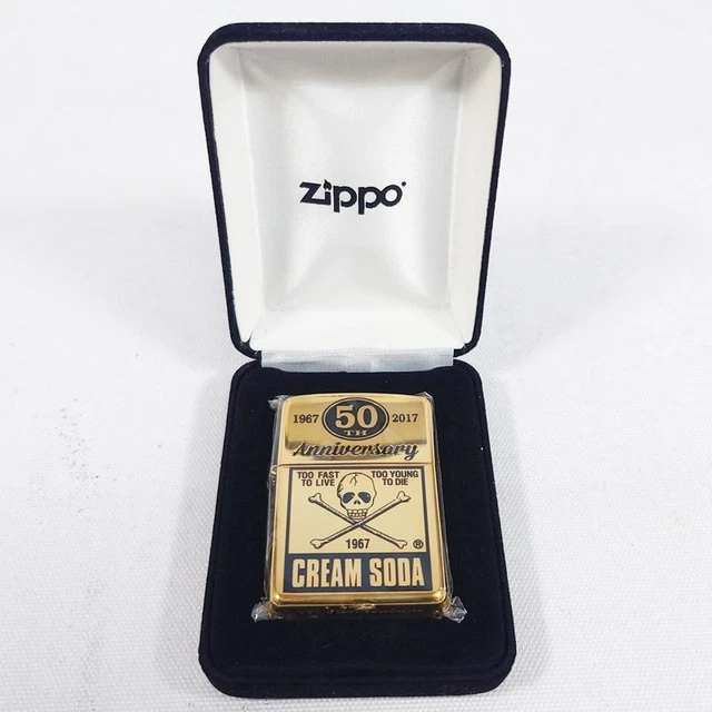 CREAM SODA Cream Soda 50th Anniversary Limited Edition Zippo