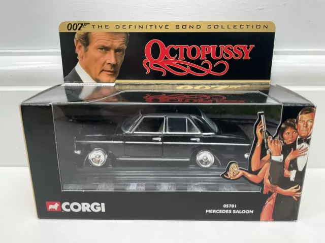 Corgi James Bond Definitive Collection, 05701 Mercedes Saloon, Octopussy Corgi James Bond Definitive Collection, 05701 Mercedes Saloon, Octopussy