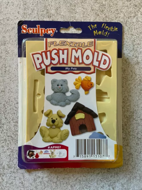 Sculpey Flexible Push Mold APM07 My Pets