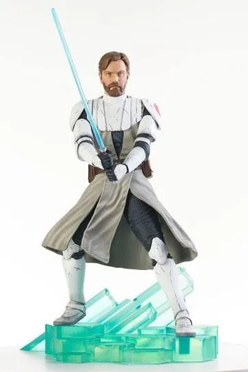 Star Wars The Clone Wars Premier Collection 1/7 Obi-Wan Kenobi 27 cm ( Gentle...