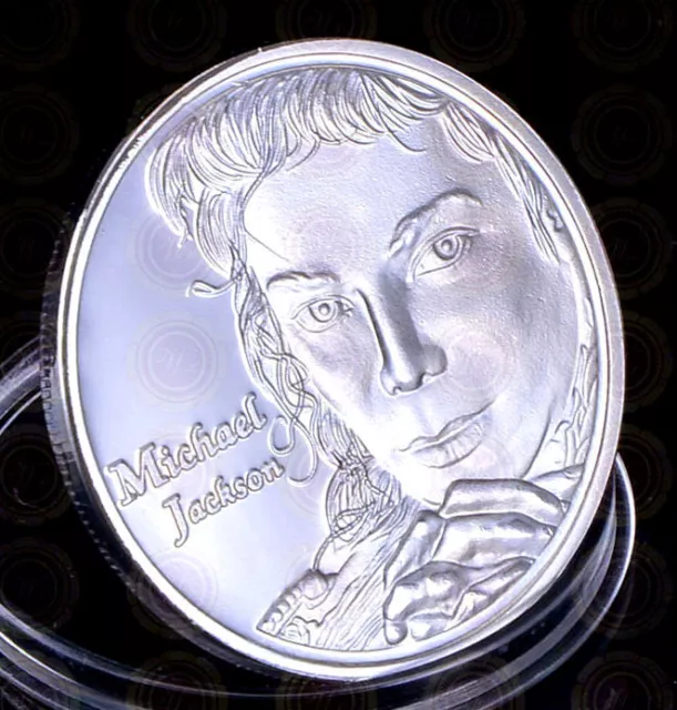 ★★ Grosse Medaille Pl. Argent : Michael Jackson ★★ Type 3