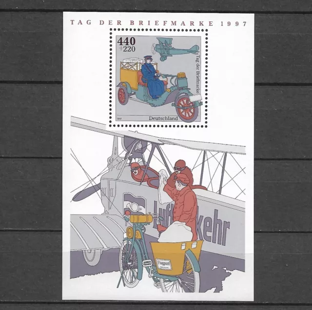 Briefmarke BRD / Bund 1997 Michel-Nr. 1947** als Block 41 postfrisch