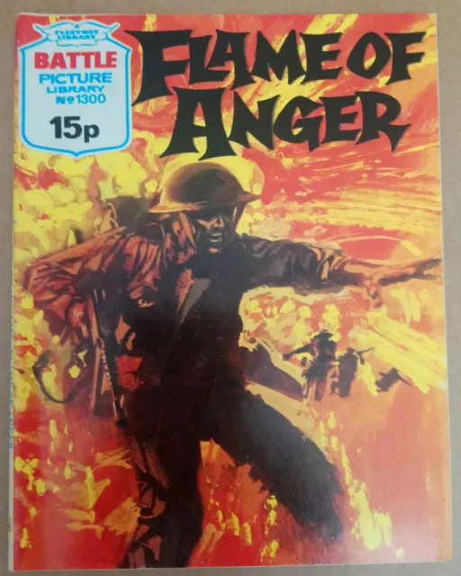 Battle Picture Library No.1300 : Flame of Anger - (published 1979)