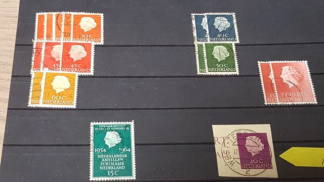 Konvolut / Lot 4 - alte Briefmarken aus Holland - Nederland - Niederlande 2