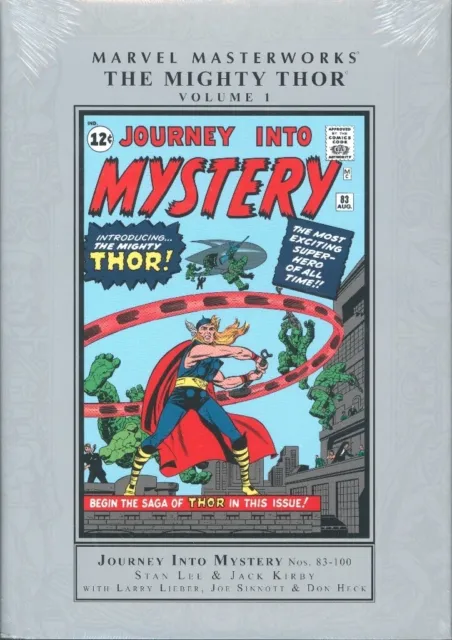 Marvel Masterworks Mighty Thor Hc Vol 1 / New Printing Reps #83-100 / Sealed