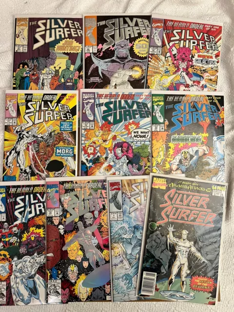 Silver Surfer Herald Ordeal and More Comics Lot