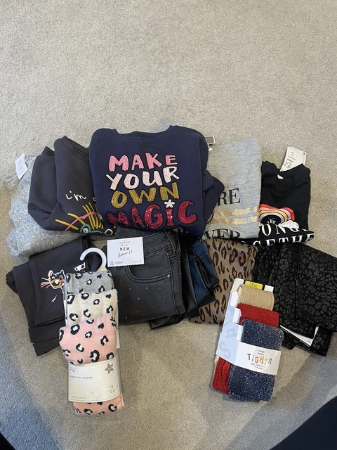 girls clothes bundle age 6-7 years