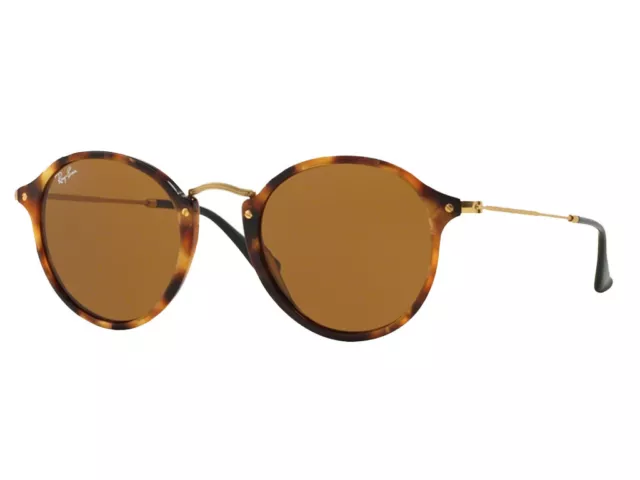 lunettes de soleil Ray Ban ROND CLASSIQUE RB2447 havana brown tacheté 1160
