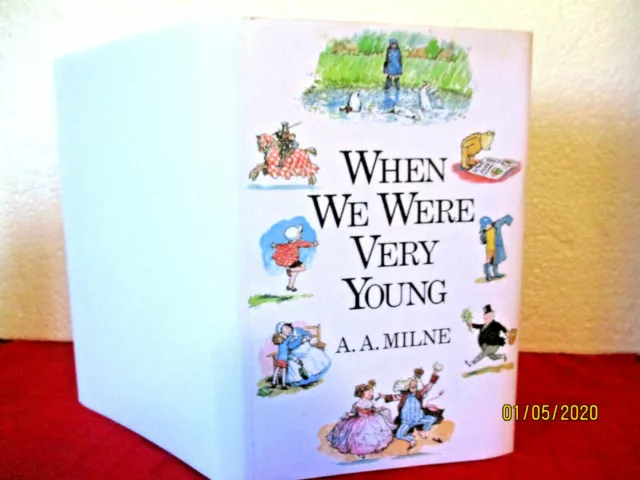 WHEN WE WERE VERY YOUNG 1990 HC  A.A. Milne Children's Classic CHRISTOPHER ROBIN