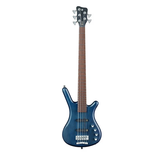 Warwick Corvette Basic 5 - Basse électrique 5 cordes - Ocean Blue Satin