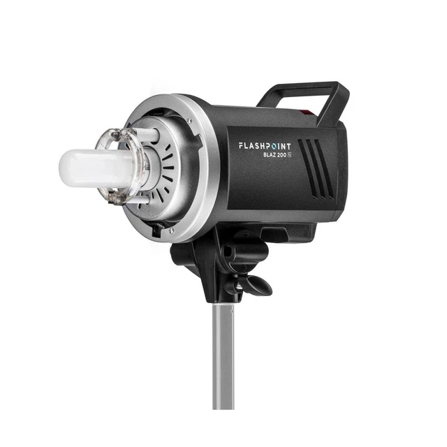Flashpoint BLAZ 200 R2 Studio Monolight Flash con montaje Bowens (Godox MS200)