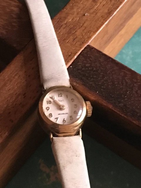 Montre Benrus Femme 640310 Suisse Vintage 10k RGP Mécanique Or NON-FONCTIONNEL Montre Benrus Femme 640310 Suisse Vintage 10k RGP Mécanique Or NON-FONCTIONNEL