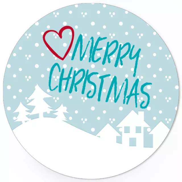 48 Weihnachtsaufkleber Geschenk Aufkleber Etiketten Weihnachten Xmas blau 7