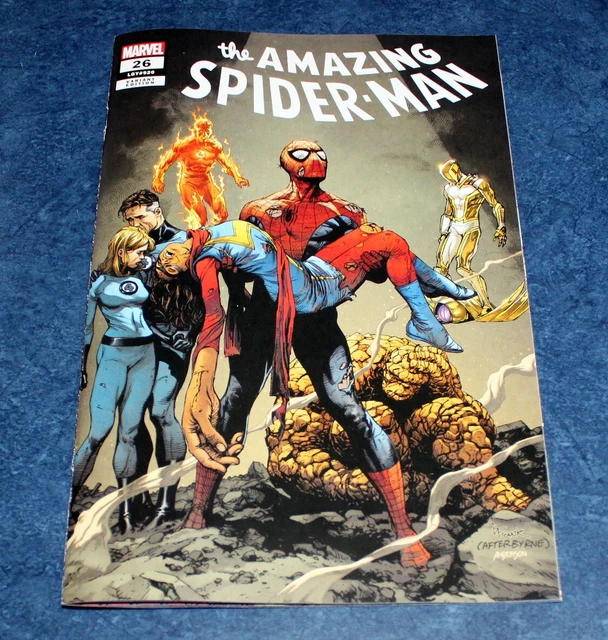 AMAZING SPIDER-MAN #26 SPOILER Gary Frank VARIANT 1st print DEATH MS MARVEL NM