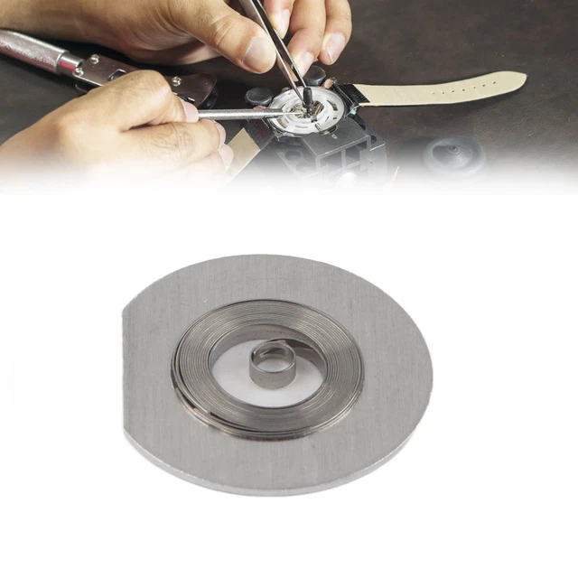 QUARKZMAN 36pcs Ressorts à Libération Rapide Barre 18mm Largeur 1.8mm Diamètre Pin Montre En Acier Inoxydable Remplacement Bracelet Lien Pin Clips Pour Bracelets De Montre