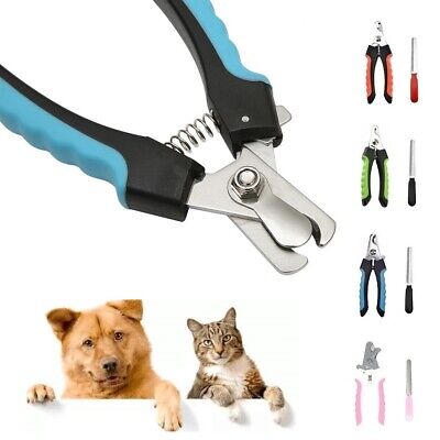 Large Pet Nail Clippers Professional with Safety Guard File for Dog Cat Grooming