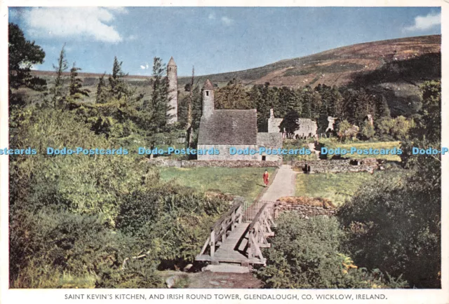 D037367 Ireland. Co. Wicklow. Glendalough. Saint Kevin Kitchen. and Irish Round