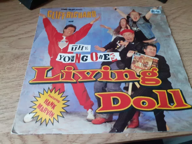 Cliff Richard & The Young Ones       Living Doll      7"   Single