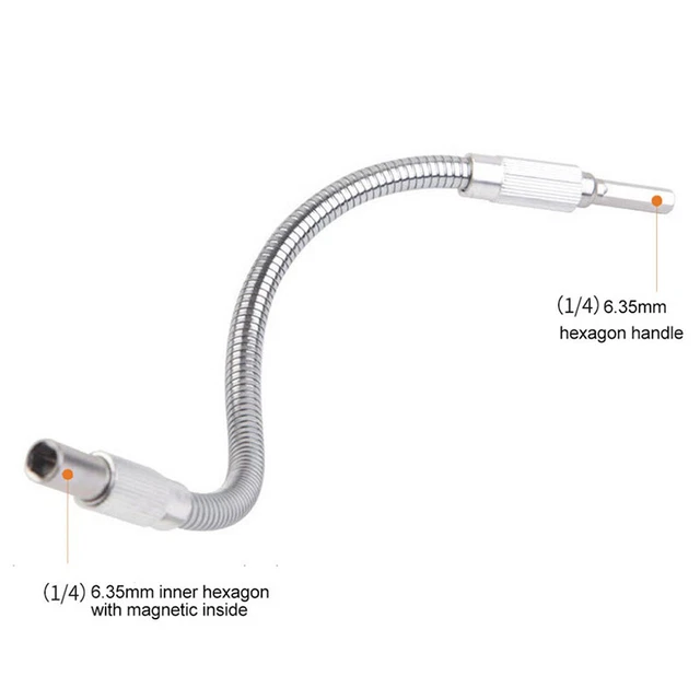 Destornillador flexible universal cabezal de lote para broca eléctrica de eje blando_x