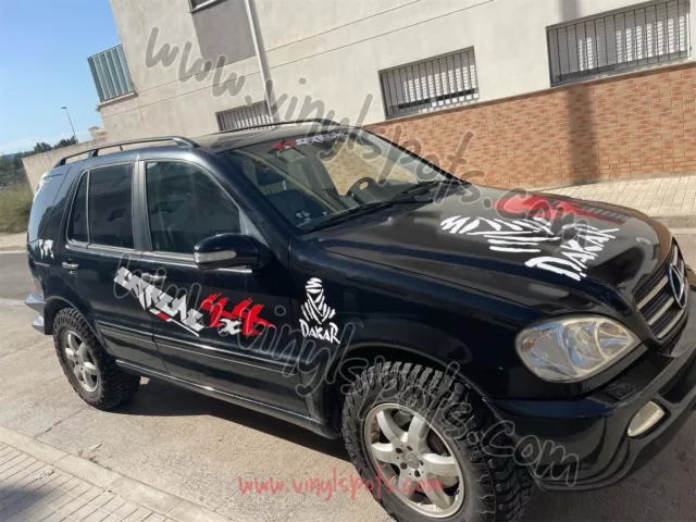 Kit de pegatinas de vinilo calcomania coche 4x4 Off-road Todoterreno