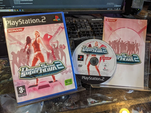 Dancing Stage Supernova 2 (Sony PlayStation 2) konami complete with manual