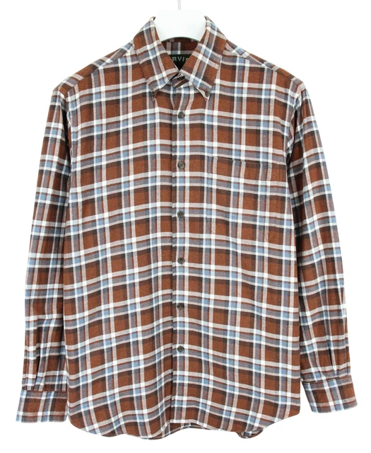 Chemise De Pêche Simms Homme XL - Jaune à Carreaux - Légère - Occasion TBE