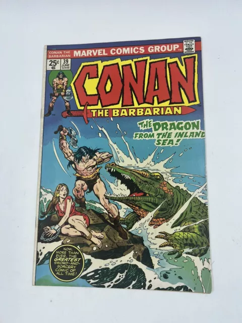 Conan #39 Jun 1974 Bronze Age Marvel Comics - Bagged & Boarded