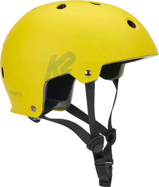 K2 Fahrrad Helm Schutzhelm VARSITY Helm 2024 yellow Skateboard Inline Skate