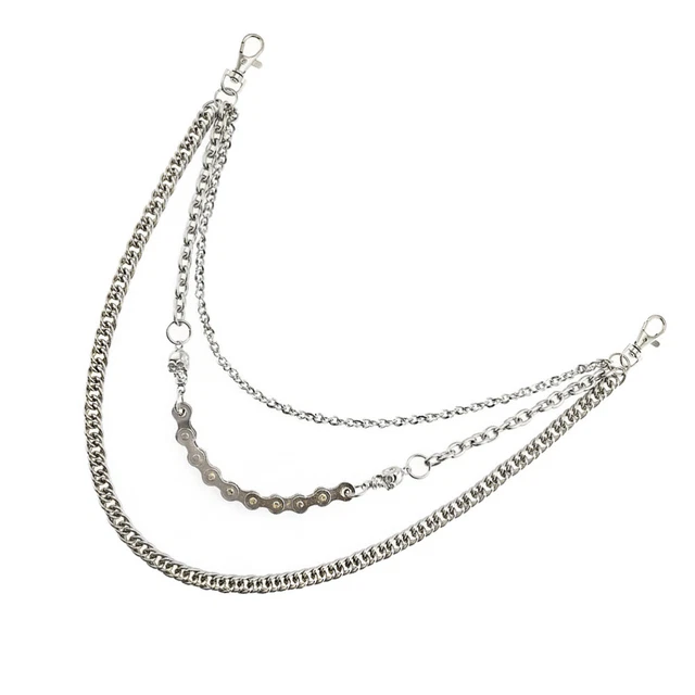 Catene Per Pantaloni Donna Catena Per Jeans, Cintura A Catena, Catena Per Portafoglio, Catena Per Pantaloni In Metallo - Italia Catene Per Portafogli Donna - Foto 8